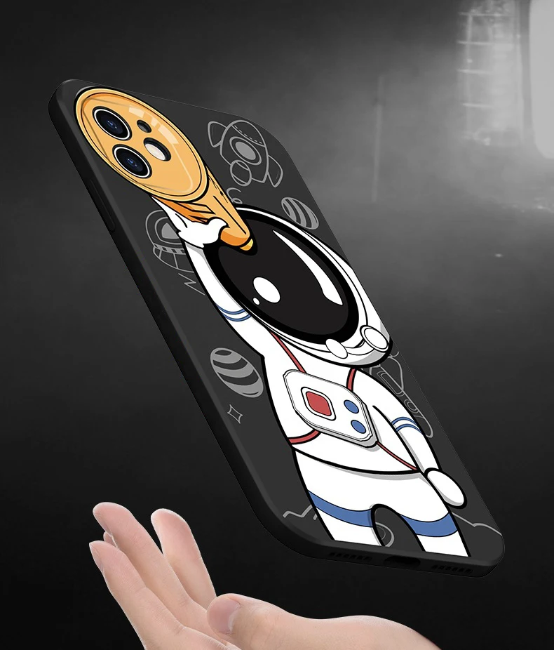 Funda Xiomi Xiaomi Series Case Cute Astronaut Phone Case Cover - Image 2
